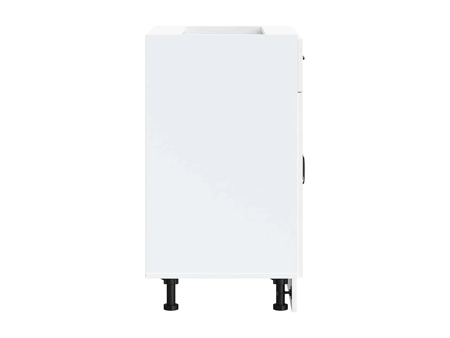 Mobile da cucina in legno ingegnerizzato bianco