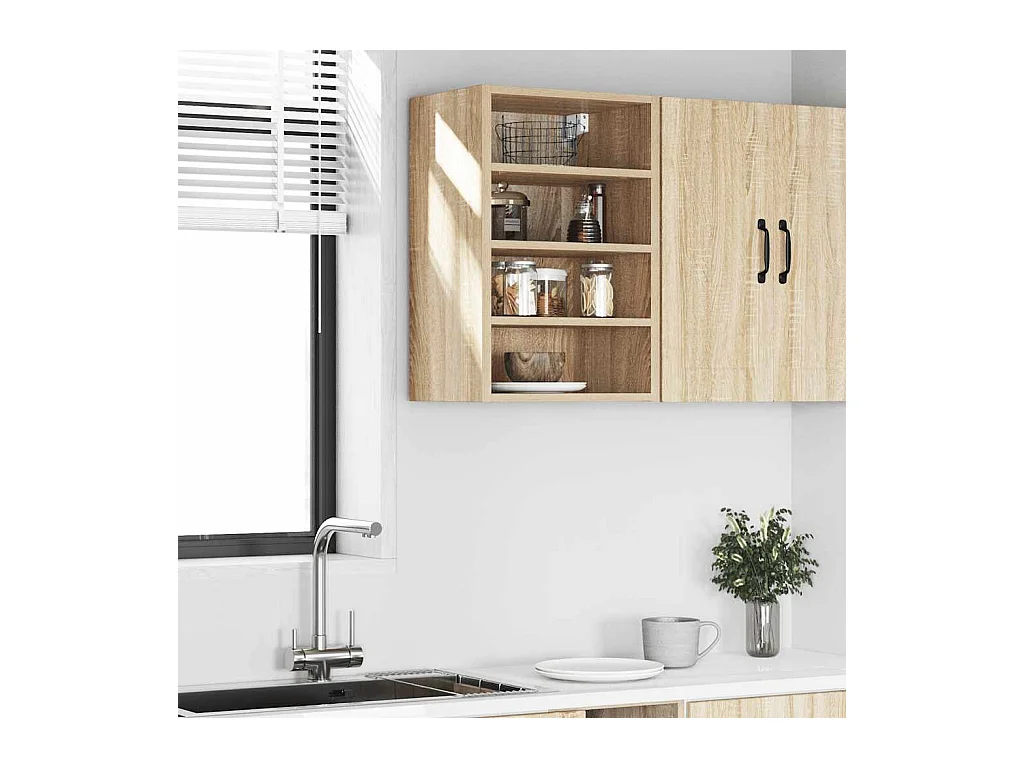 Mobile pensile "Riga", rovere Sonoma, 40x29,5x60 cm