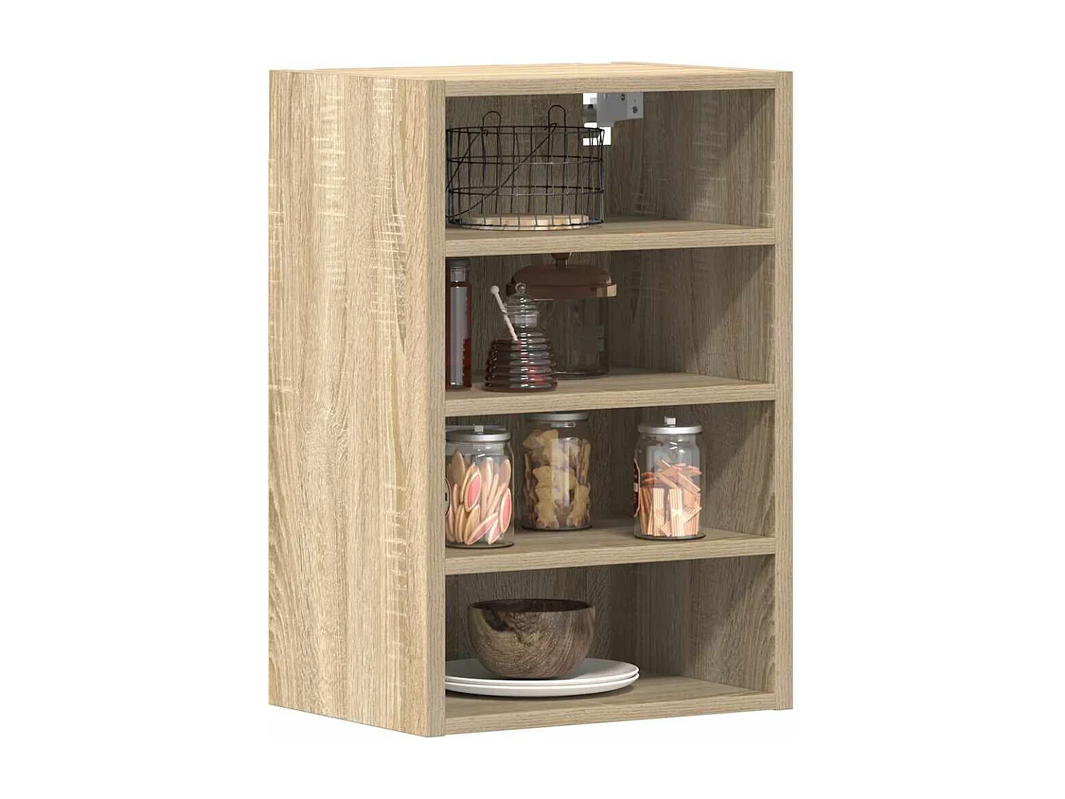 Armoire suspendue chêne sonoma 40x29,5x60 cm