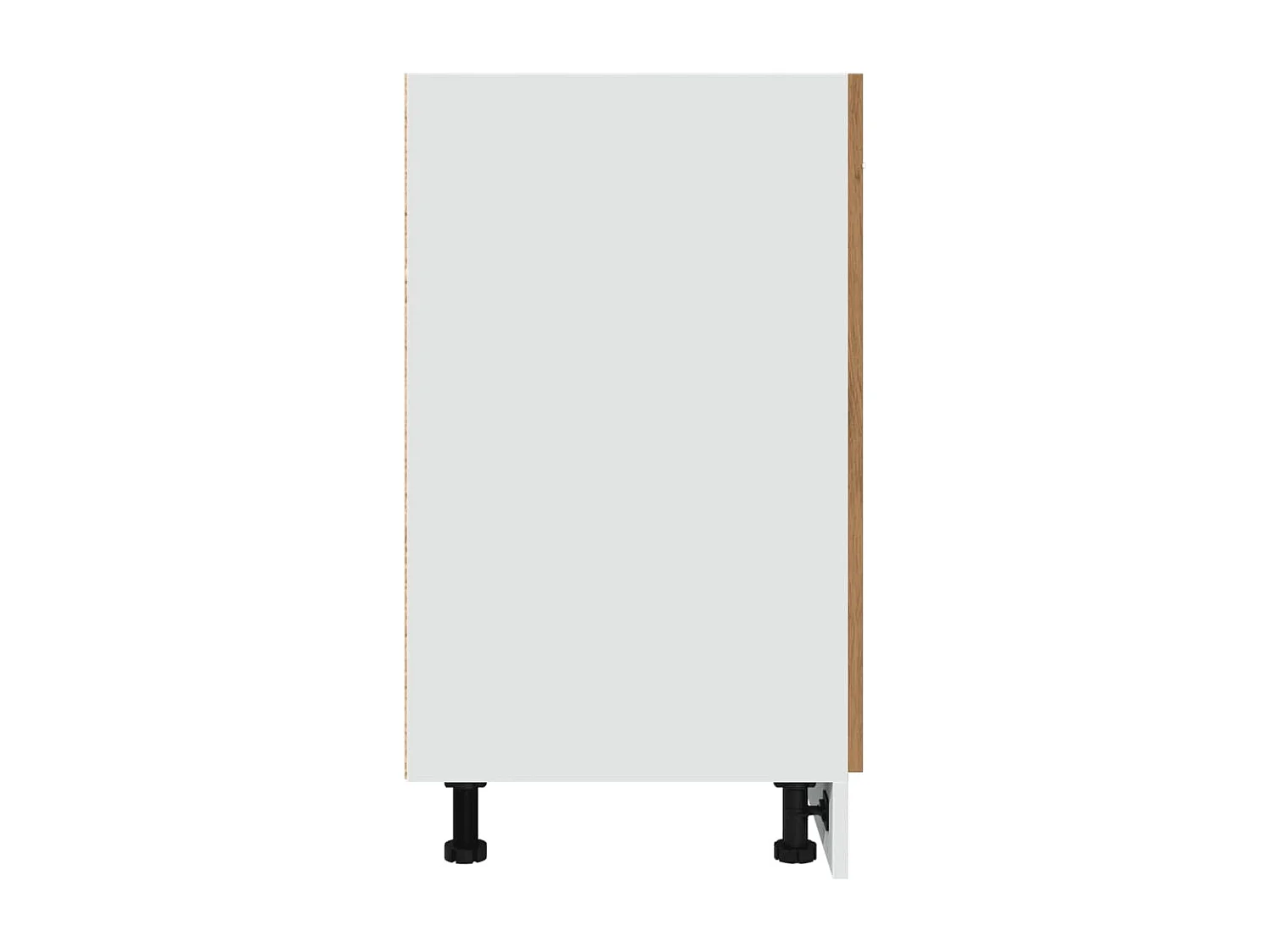 Armoire de plancher chêne artisanal 60x46x81,5 cm