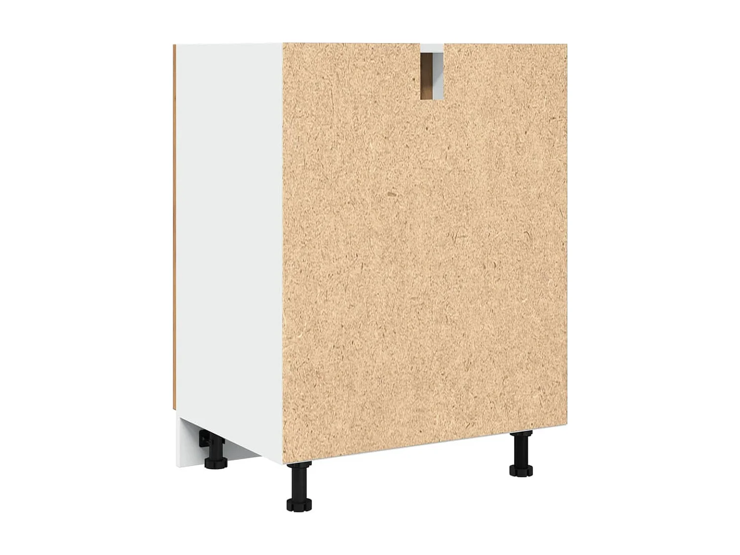 Armoire de plancher chêne artisanal 60x46x81,5 cm