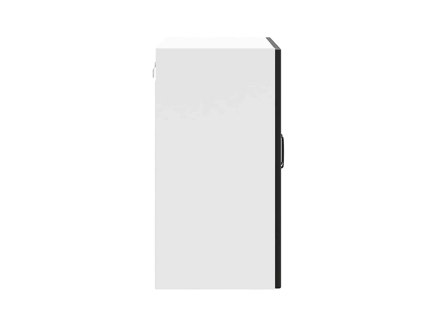 Mobile da cucina in legno ingegnerizzato nero Lucca