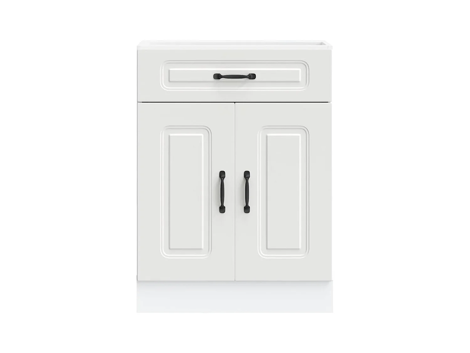 Mobile da cucina in legno ingegnerizzato bianco