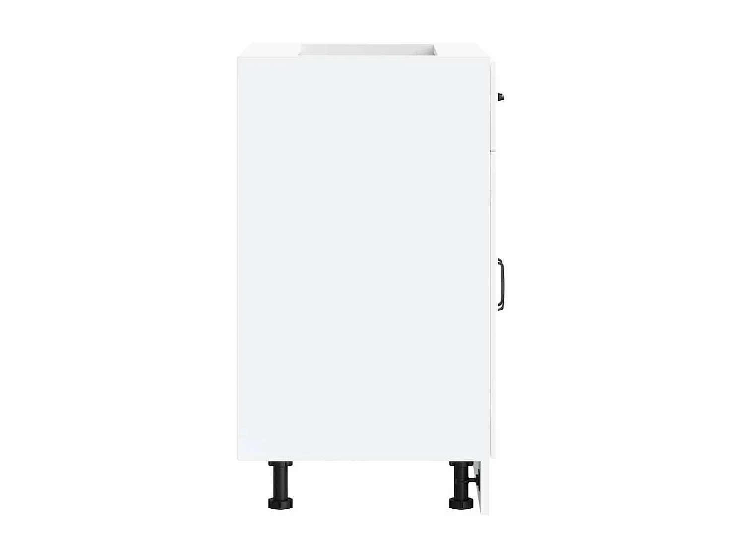 Mobile da cucina in legno ingegnerizzato bianco