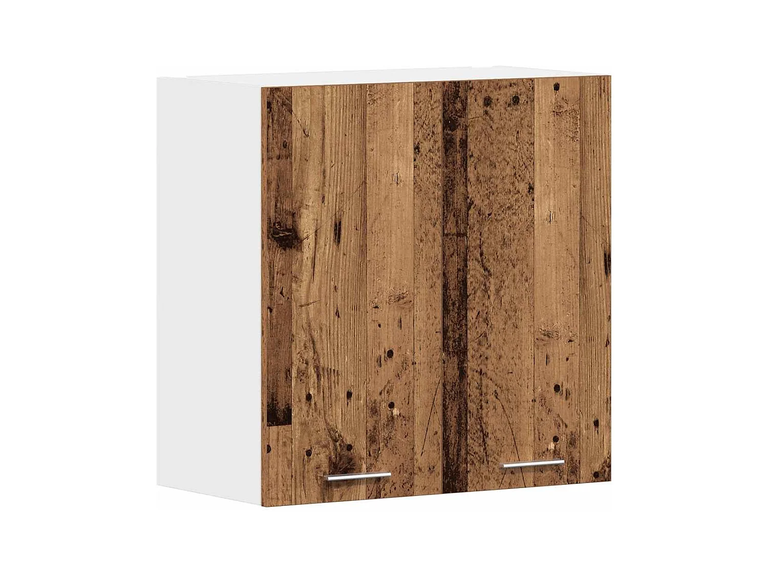 Pensile da cucina "Lyon", legno vecchio, 60x31x60cm