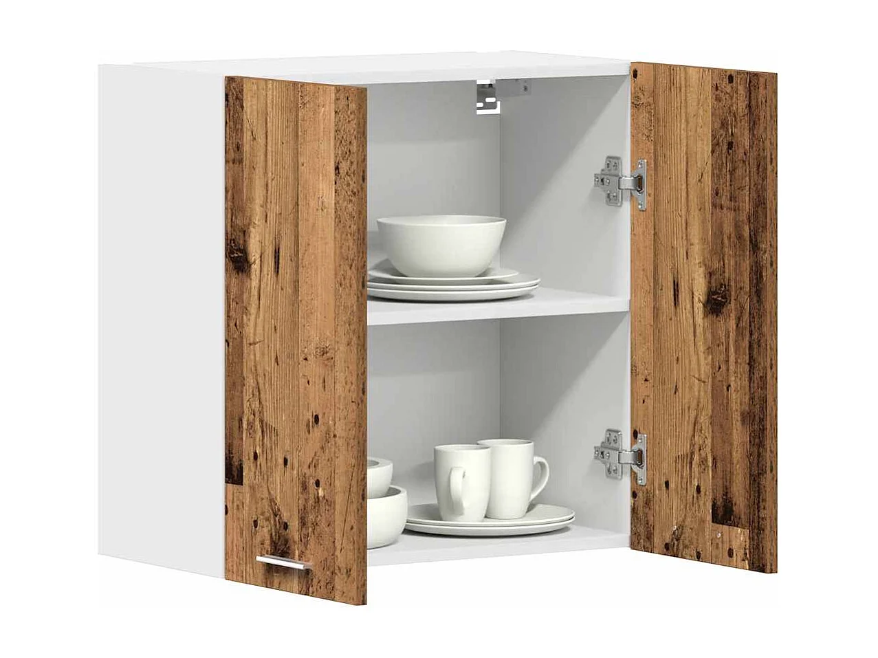Armoire murale de cuisine vieux bois 60x31x60cm