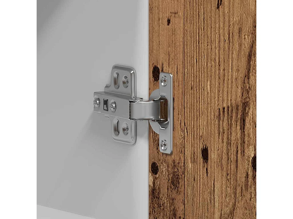 Armoire murale de cuisine vieux bois 60x31x60cm