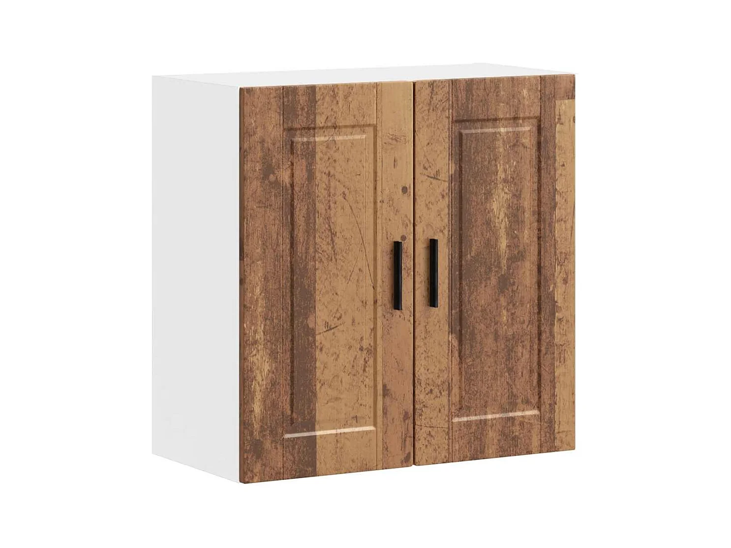 Armoire murale de cuisine vieux bois bois d'ingénierie