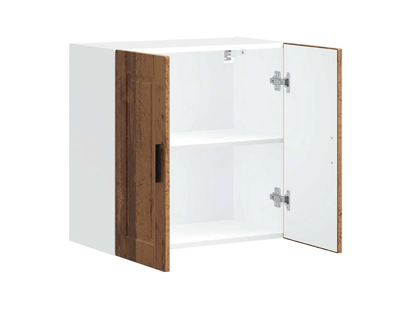 Armoire murale de cuisine vieux bois bois d'ingénierie