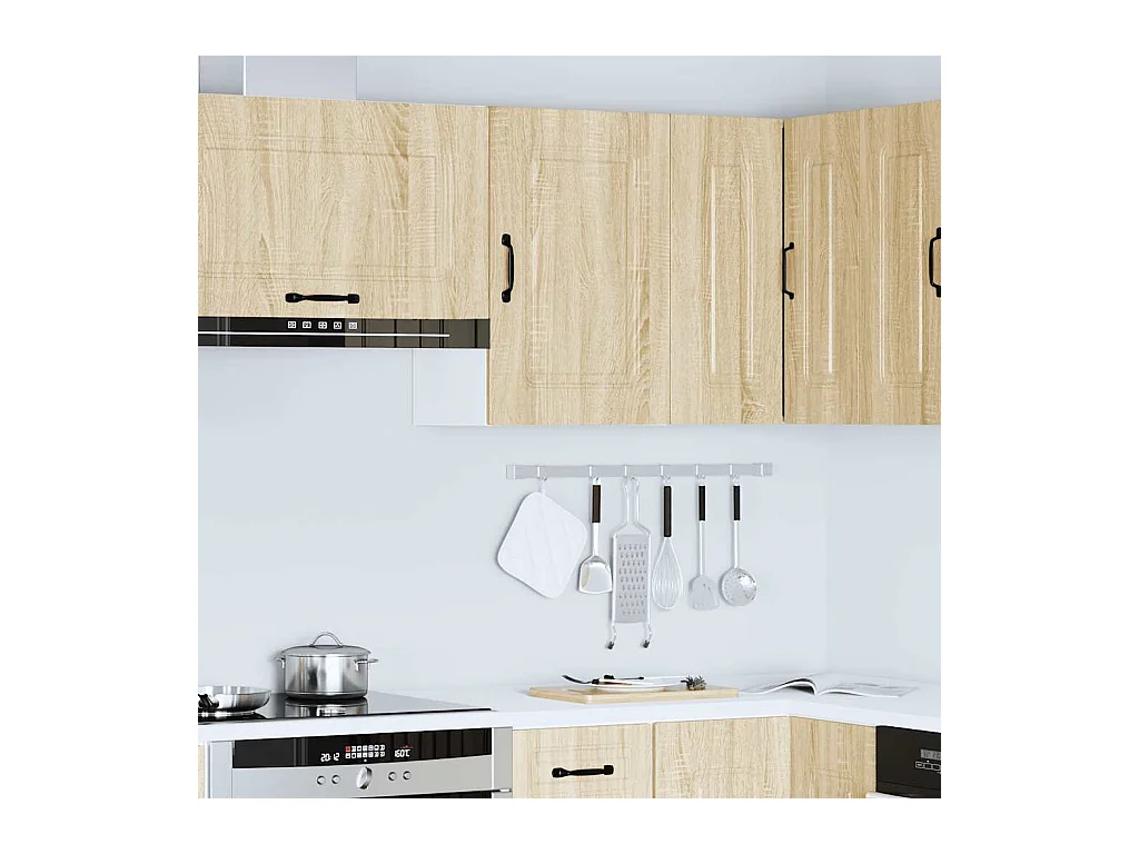 Mobile da cucina in legno ingegnerizzato Sonoma Oak