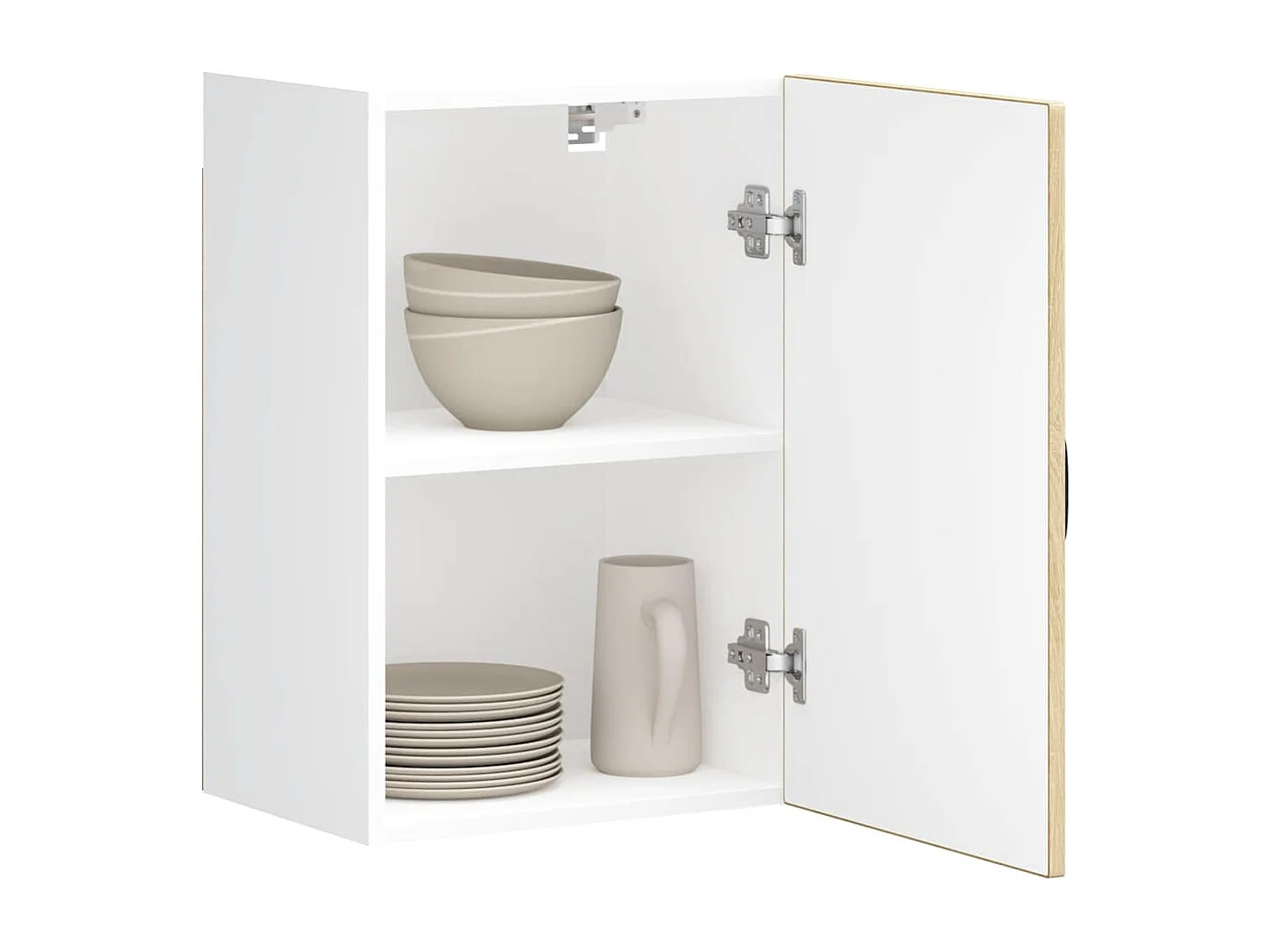 Armoire murale de cuisine chêne sonoma bois d'ingénierie