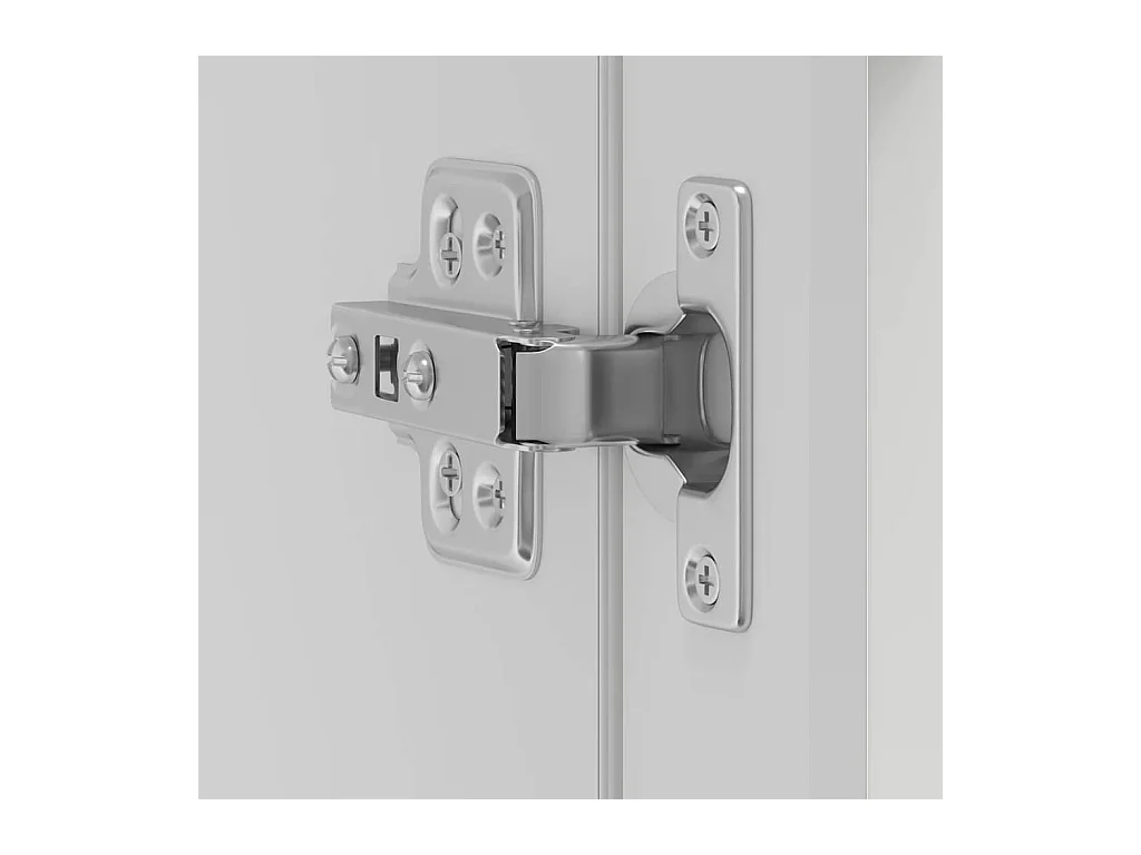 Pensile cucina con anta in vetro bianco