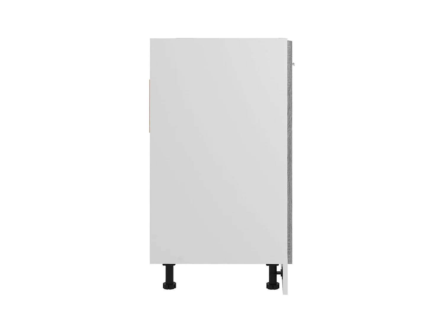 Armoire de plancher d'évier Sonoma gris 80x46x81,5 cm