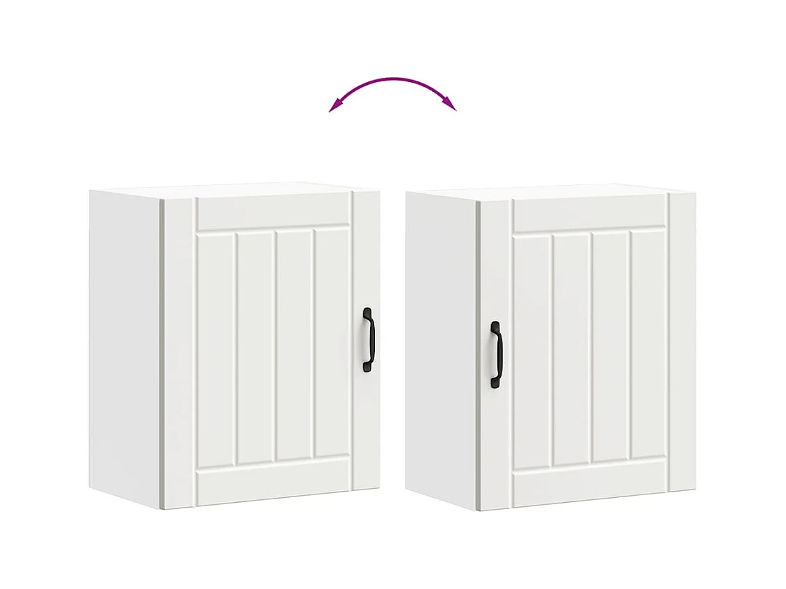 Mobile da cucina in legno ingegnerizzato bianco Lucca