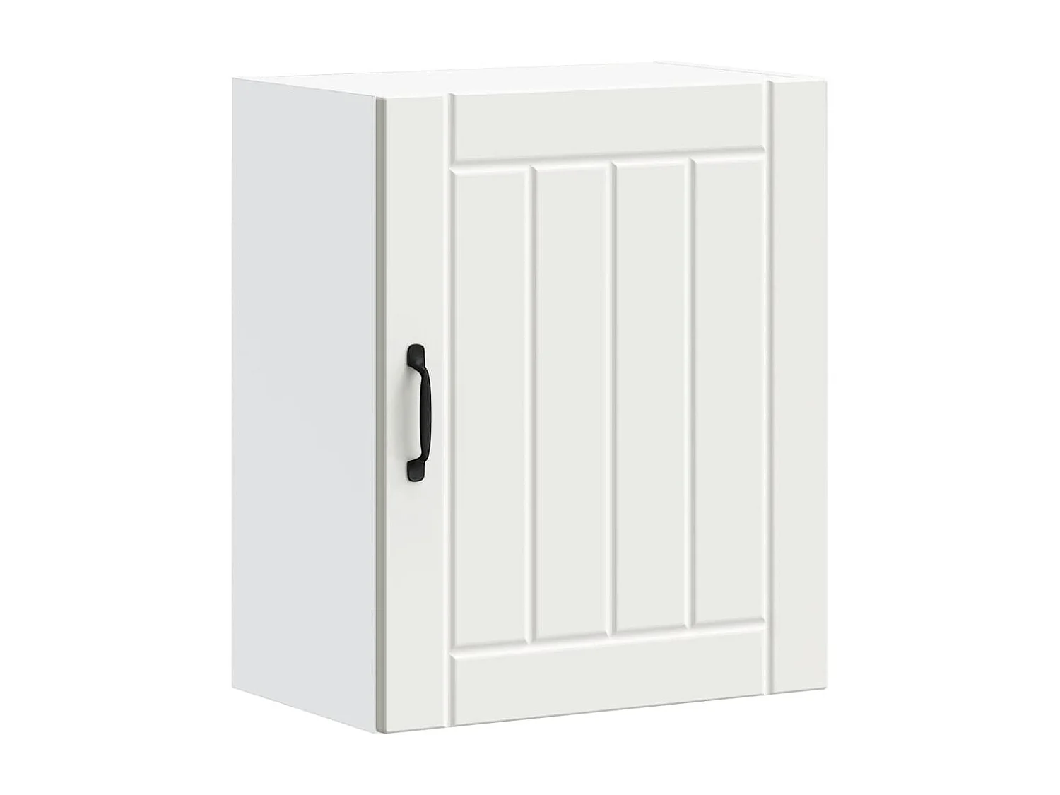 Mueble de pared de cocina de madera de ingeniería blanca Lucca