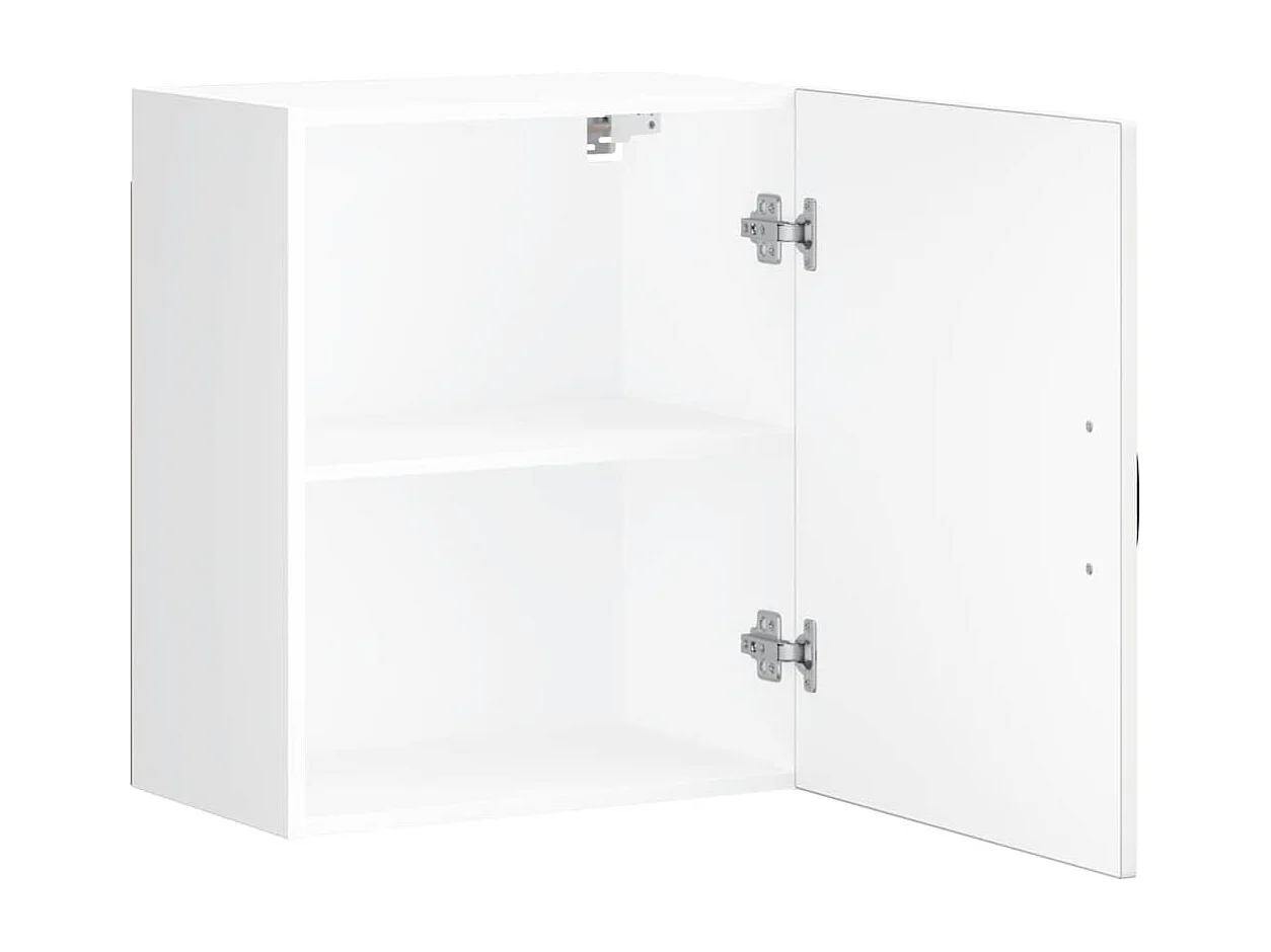 Mueble de pared de cocina de madera de ingeniería blanca Lucca