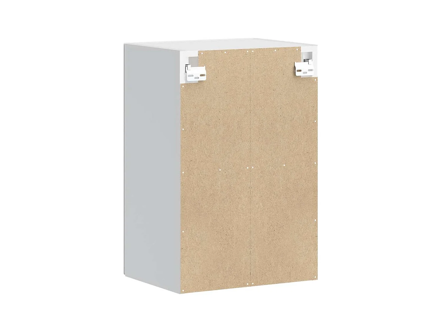 Pensile cucina con anta in vetro bianco