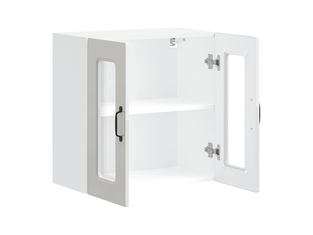 Pensile da cucina con anta in vetro