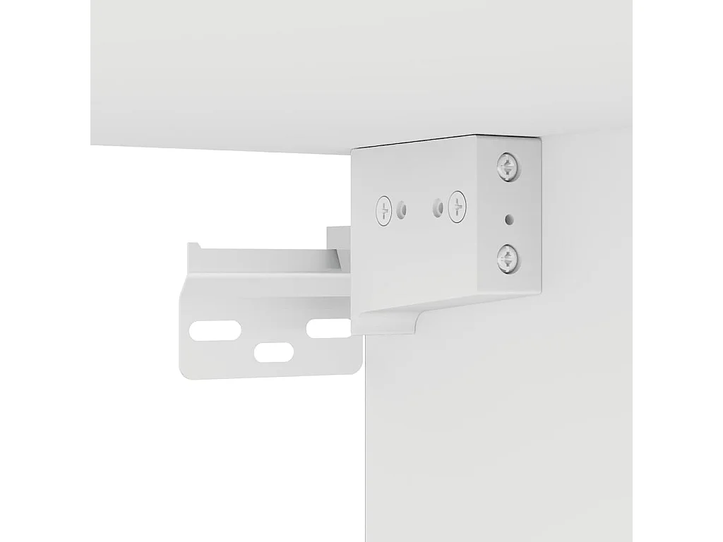 Armario colgante Riga, blanco, 40x29,5x60 cm, madera de ingeniería