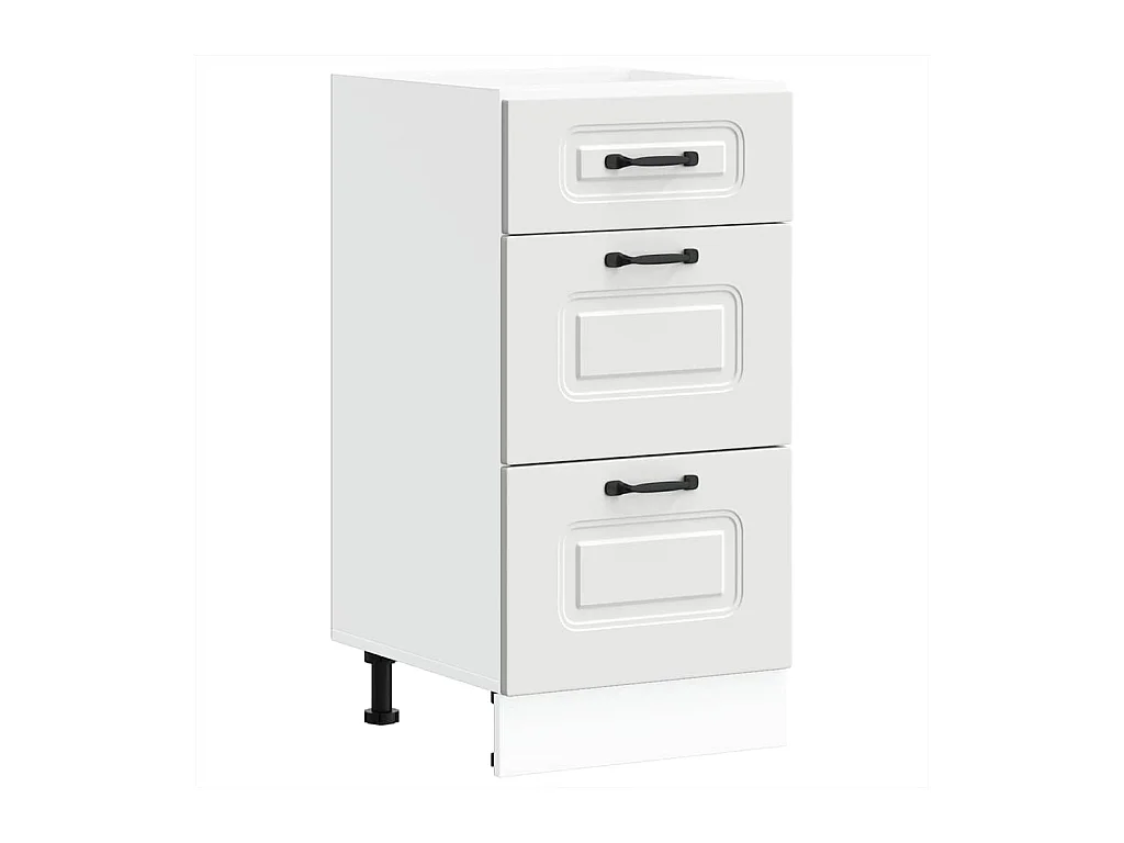 Mobile da cucina in legno ingegnerizzato bianco