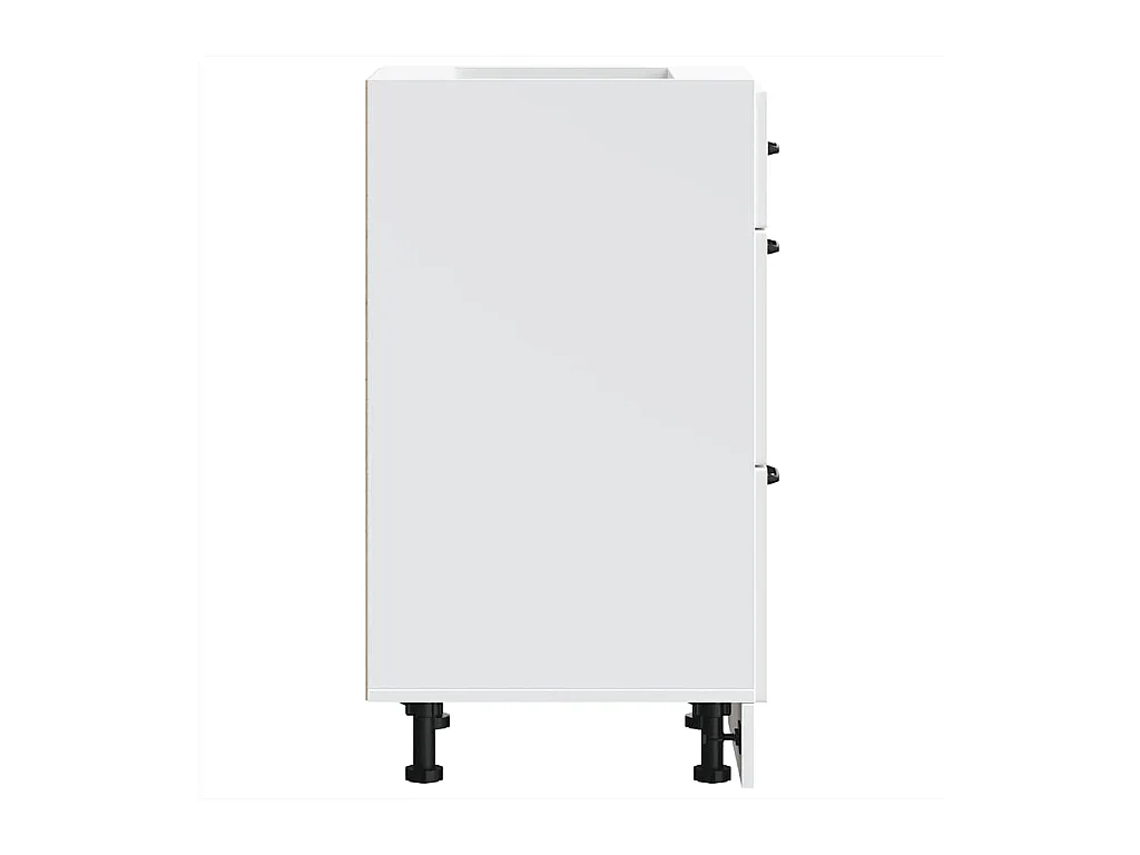 Mobile da cucina in legno ingegnerizzato bianco