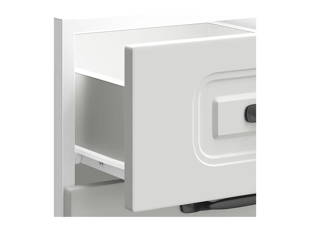 Mobile da cucina in legno ingegnerizzato bianco