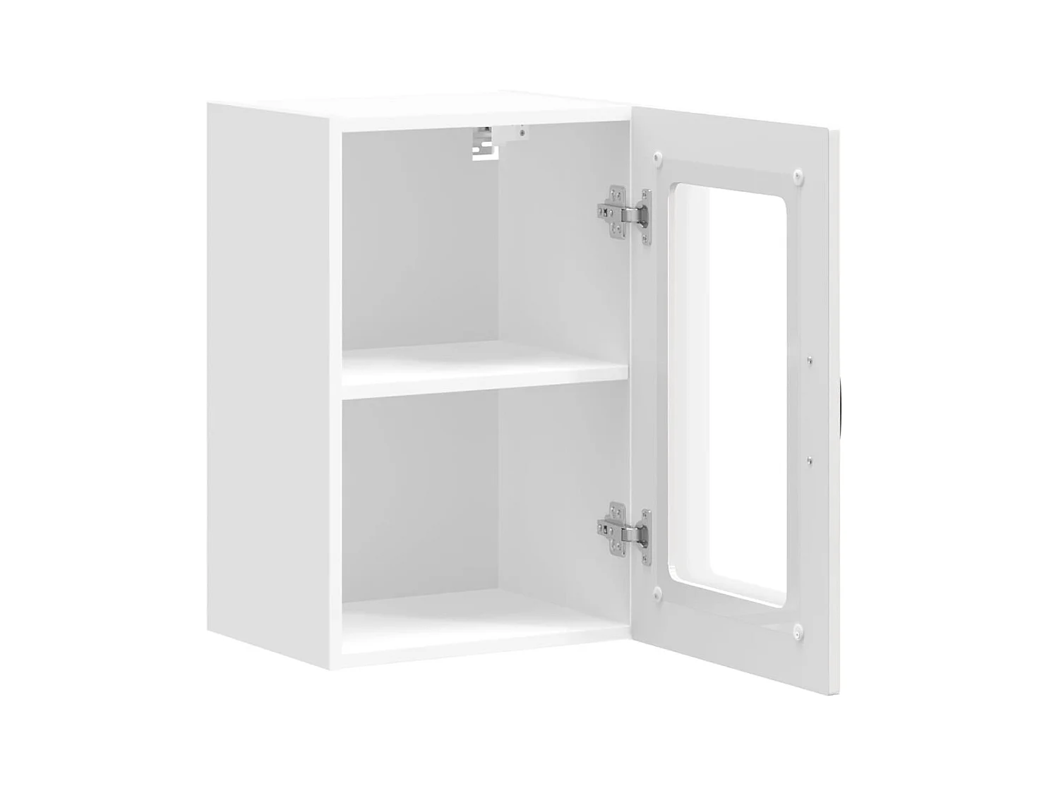 Pensile da cucina con anta in vetro