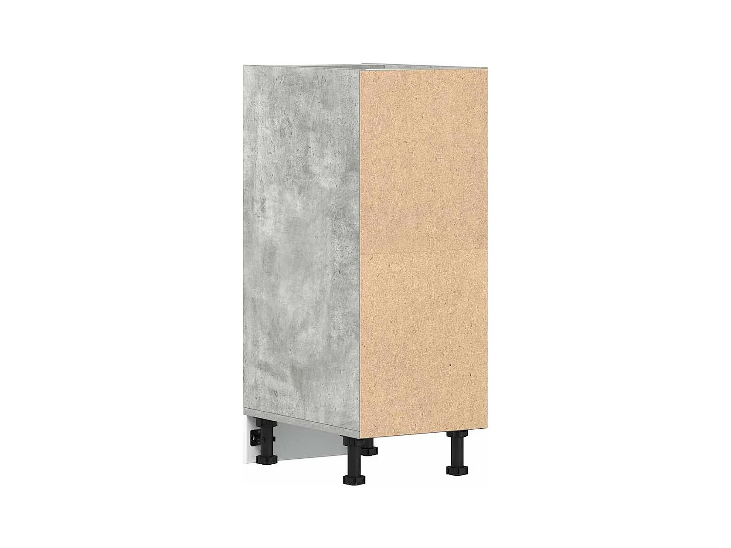 Armoire de plancher gris béton 30x44,5x81,5cm