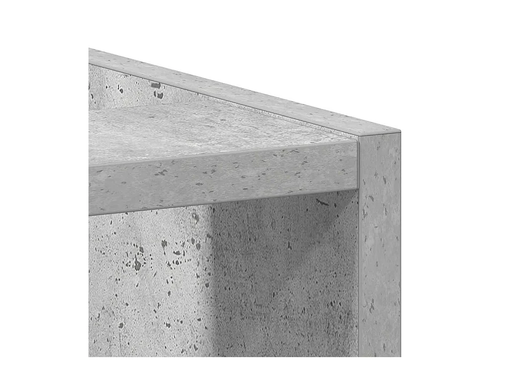 Armoire de plancher gris béton 30x44,5x81,5cm