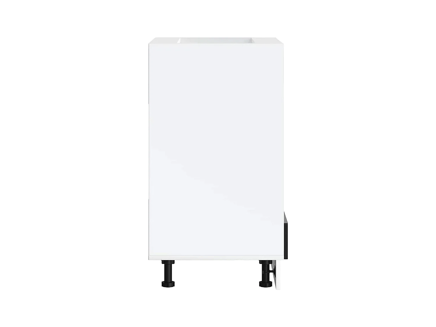 Mobile forno in legno ingegnerizzato nero