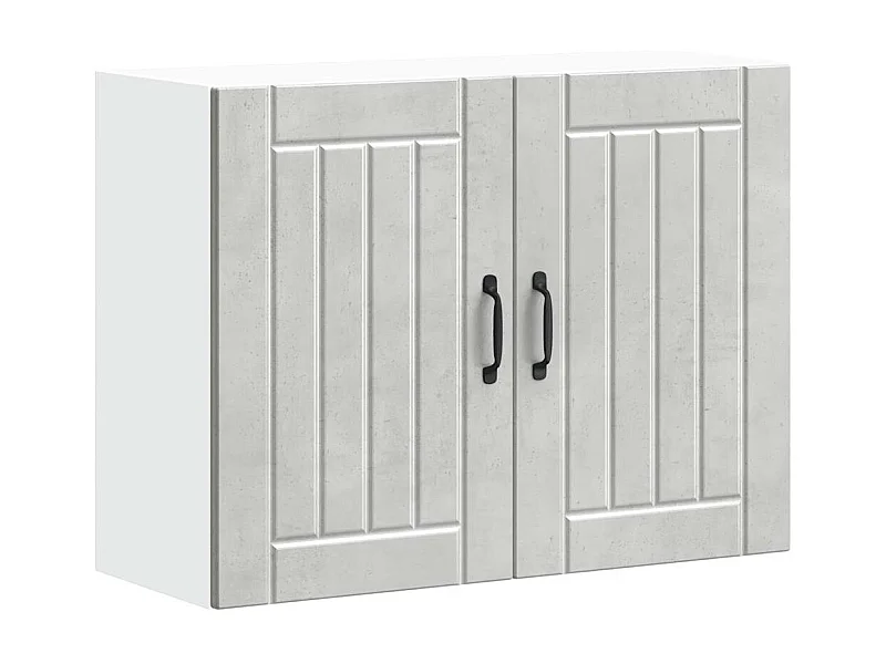 Mobile da cucina in legno ingegnerizzato grigio cemento