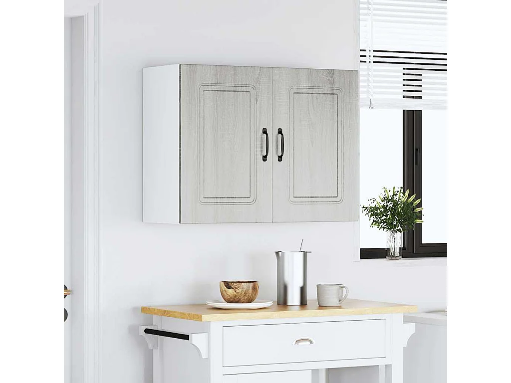 Kalmar Sonoma Gray Engineered Wood Keukenwandkast
