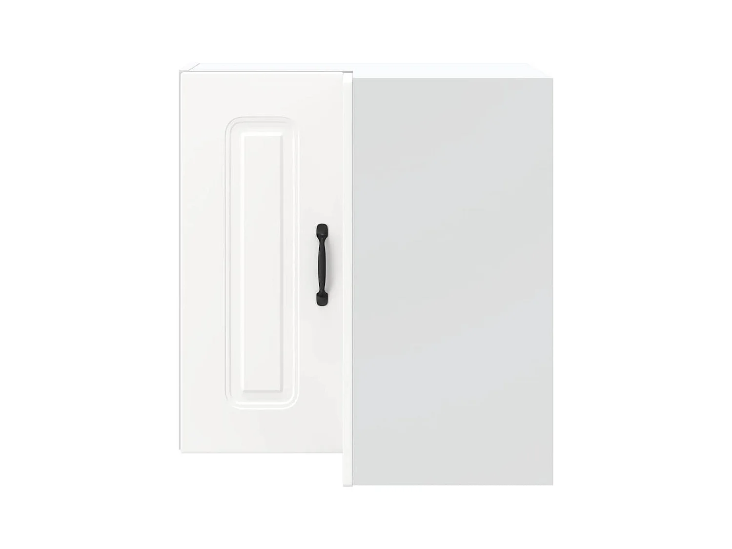 Kalmar witte keukenhoekkast van bewerkt hout