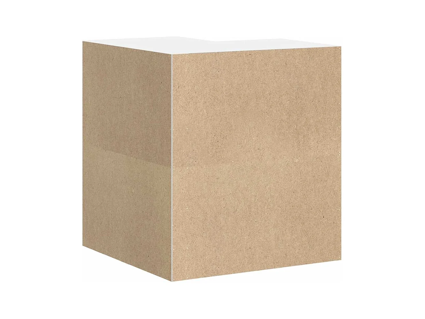 Kalmar witte keukenhoekkast van bewerkt hout