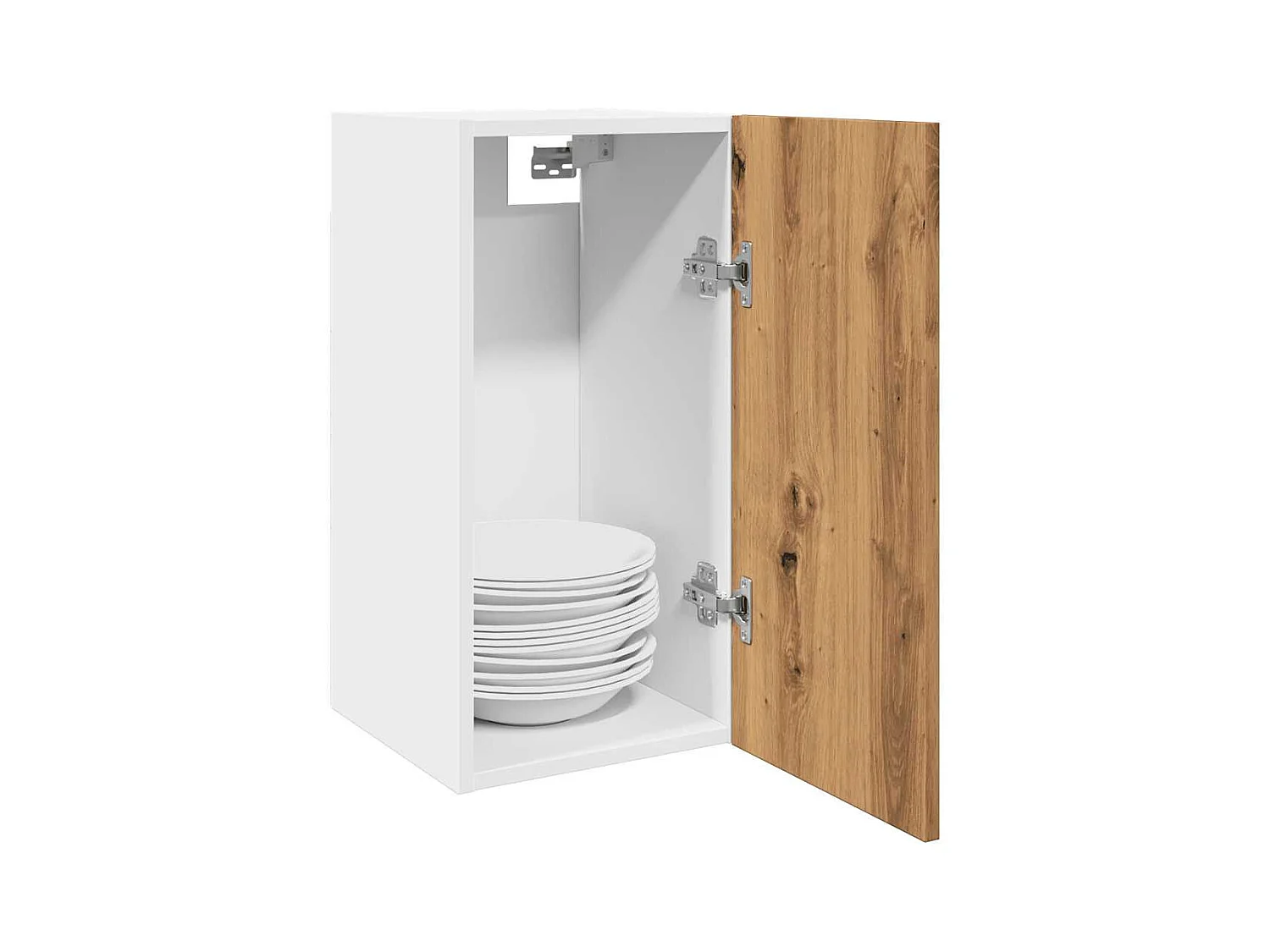 Armoire suspendue chêne artisanal 30x31x60 cm