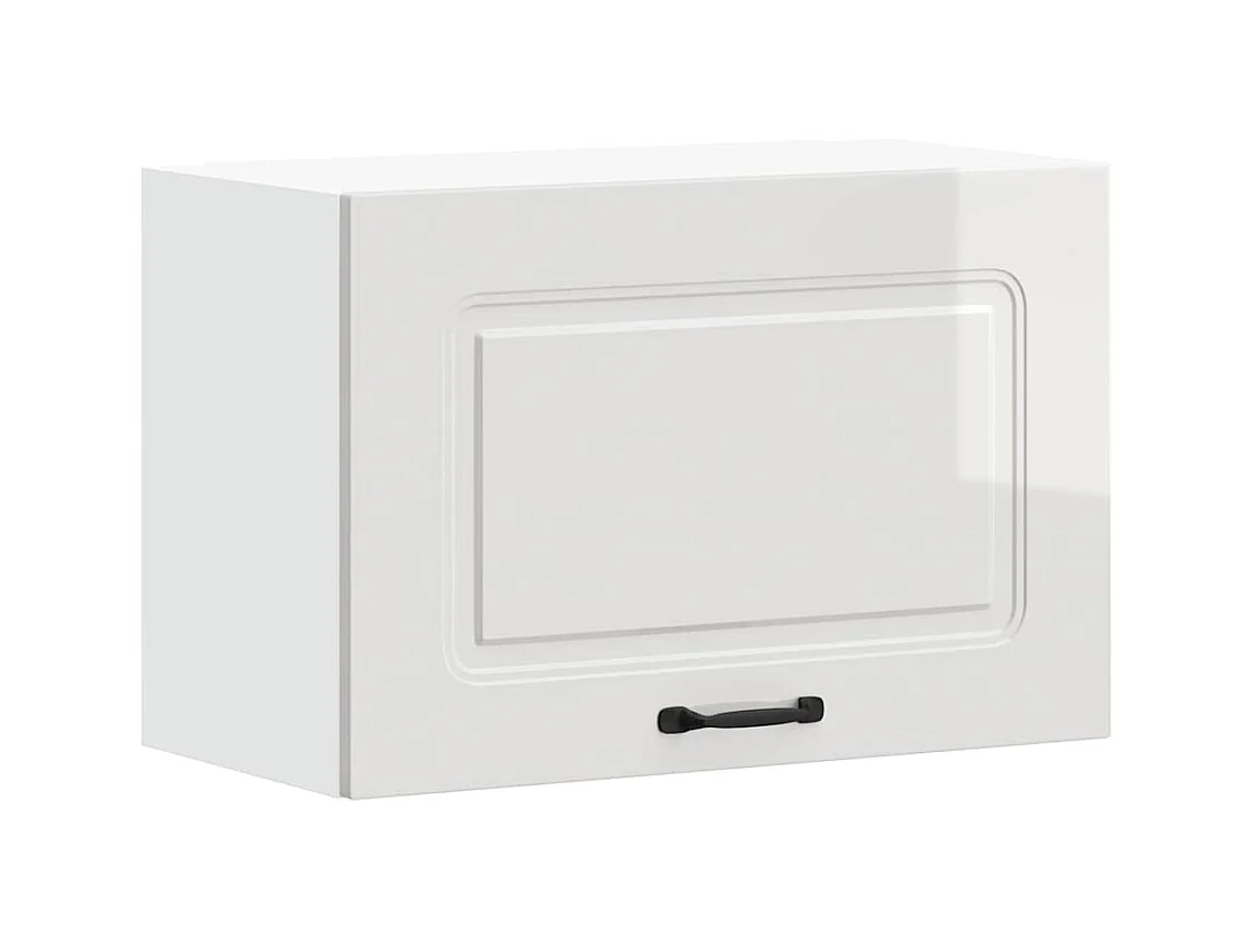 Pensile da cucina in legno ingegnerizzato bianco lucido