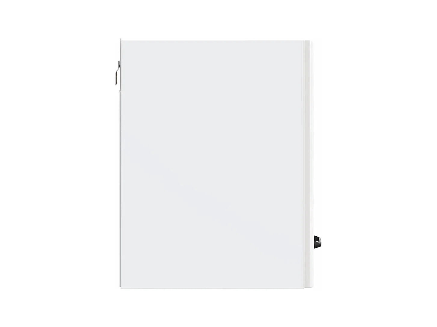 Pensile da cucina in legno ingegnerizzato bianco lucido