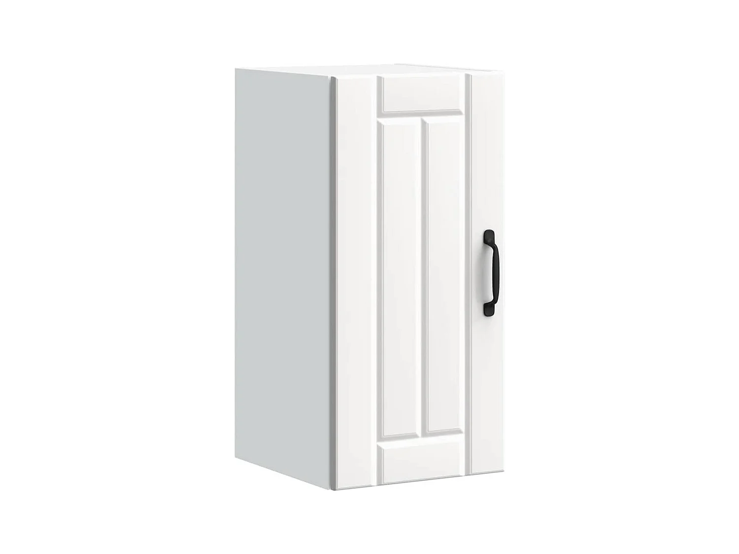 Armoire murale de cuisine blanc bois d'ingénierie