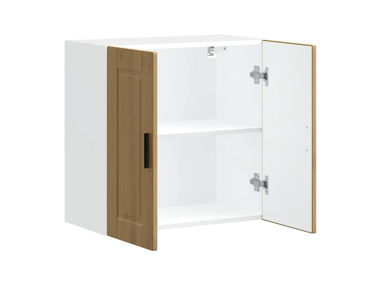 Mobile da cucina in legno di rovere ingegnerizzato fatto a mano