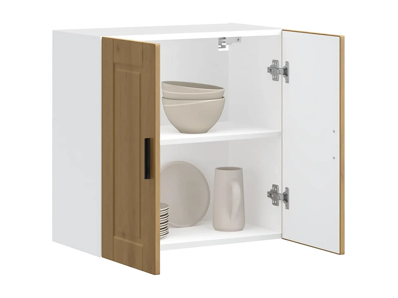 Armoire murale de cuisine chêne artisanal bois ingénierie