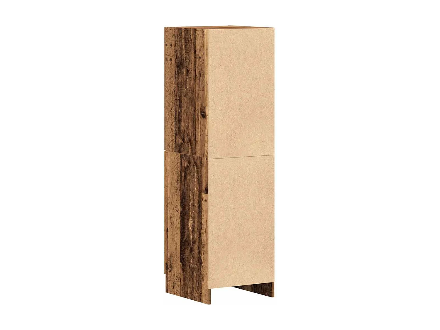 Armoire de cuisine vieux bois 38x41,5x131,5 cm bois ingénierie