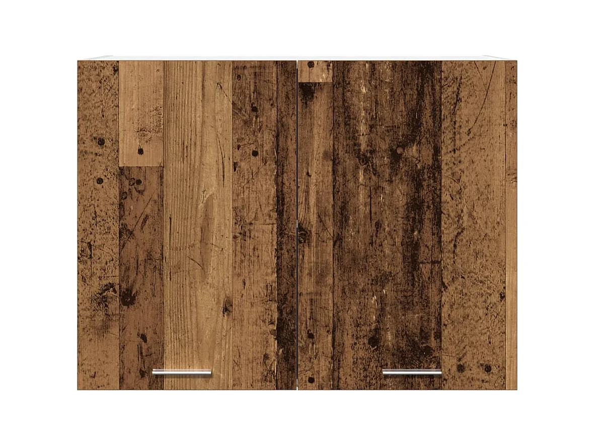 Mobiletto pensile "Lyon", legno vecchio, 80x31x60 cm