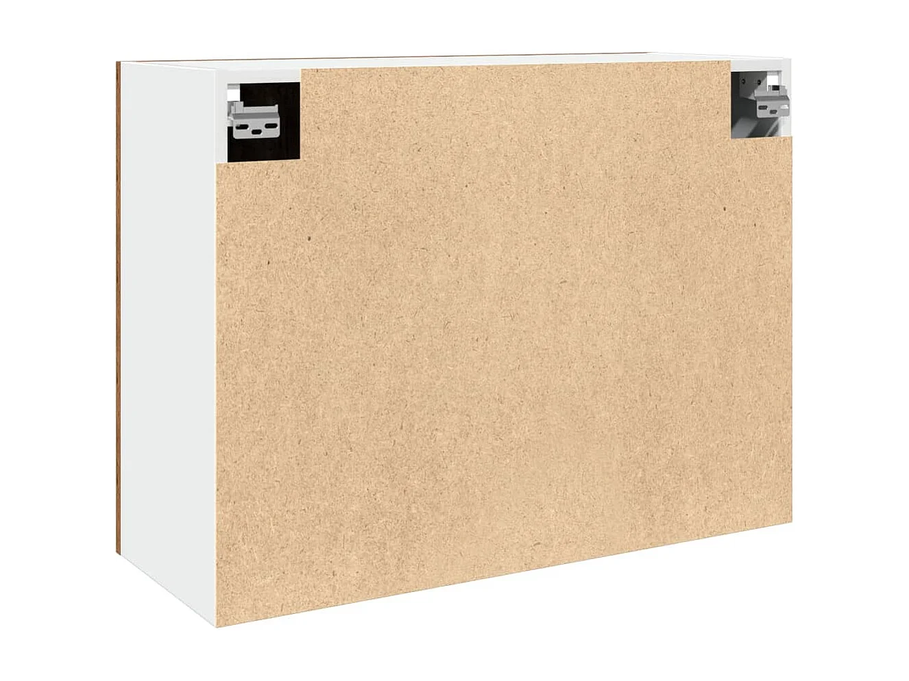 Hangkast "Lyon", oud hout, 80x31x60 cm