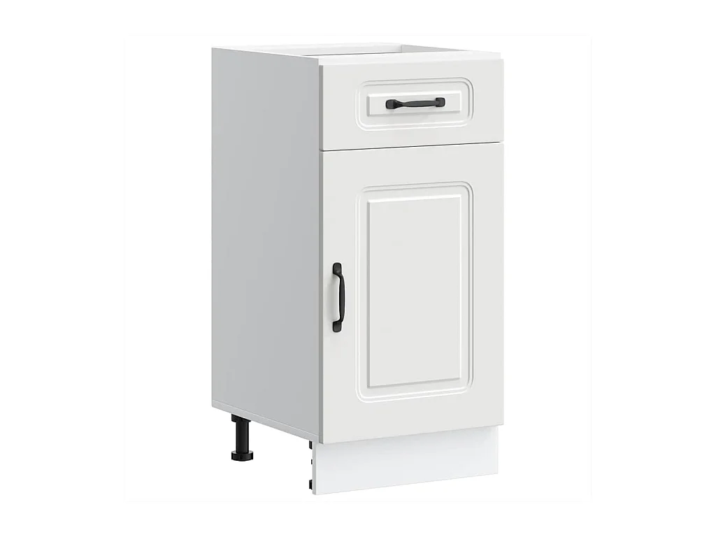 Mobile da cucina in legno ingegnerizzato bianco