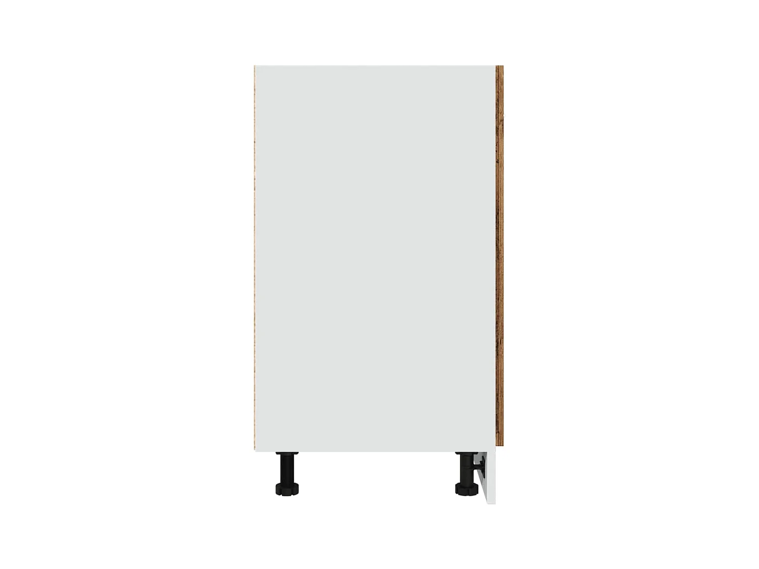 Armoire de plancher vieux bois 60x46x81,5 cm