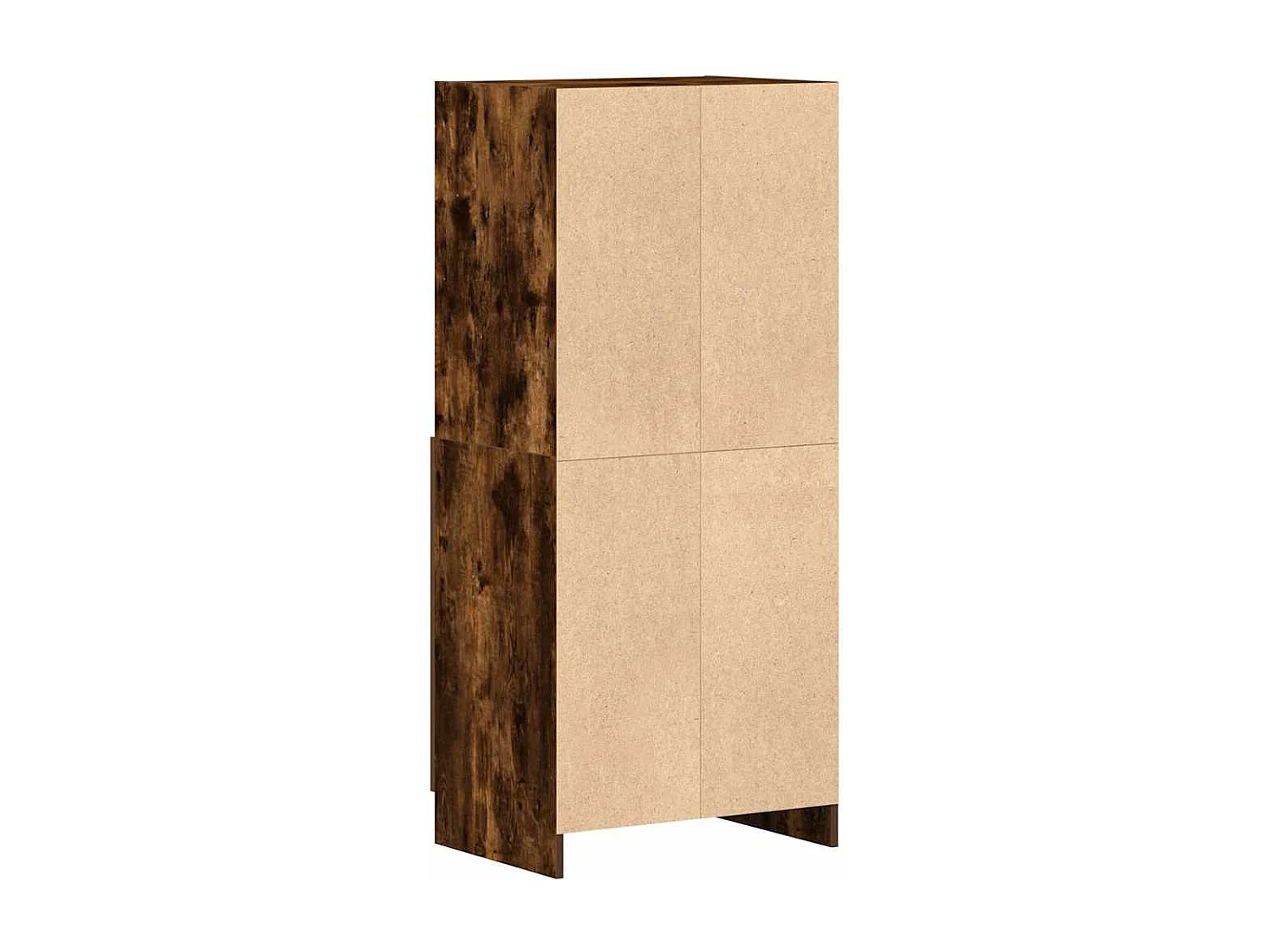 Armoire de cuisine chêne fumé 57x41,5x131,5 cm bois ingénierie