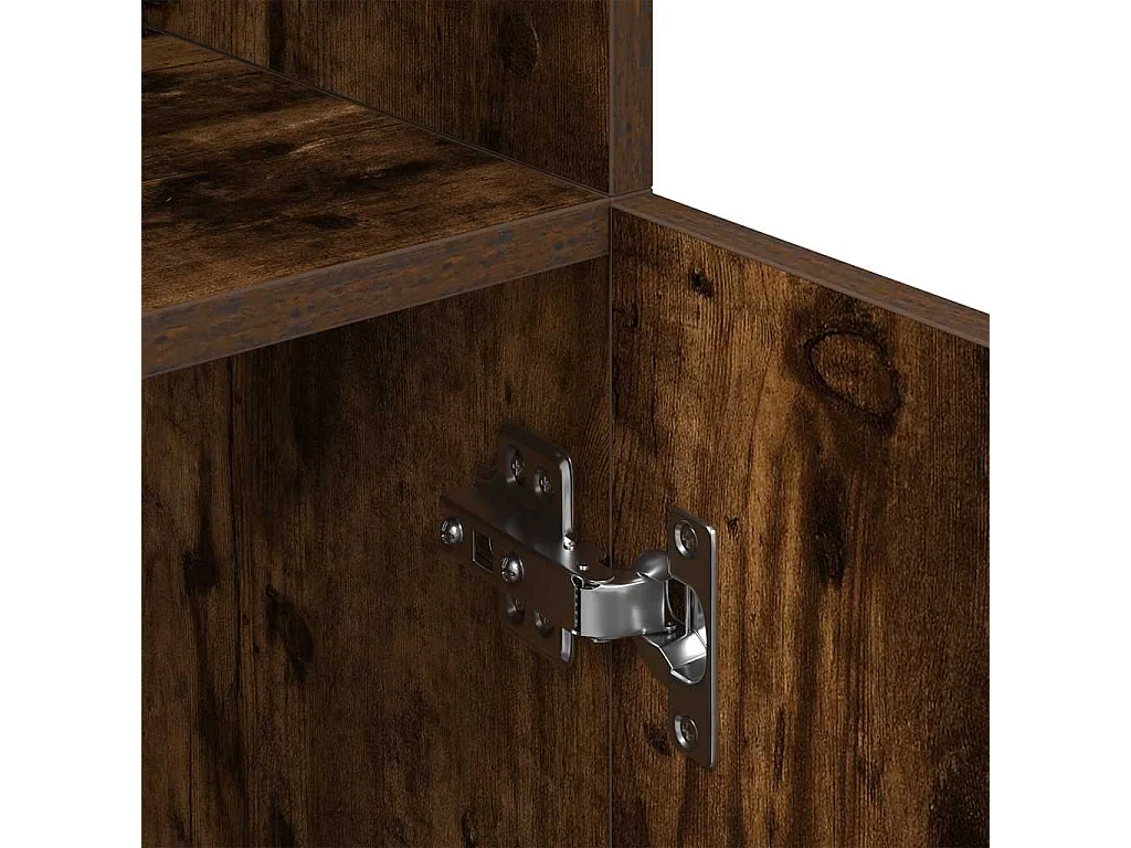 Armoire de cuisine chêne fumé 57x41,5x131,5 cm bois ingénierie