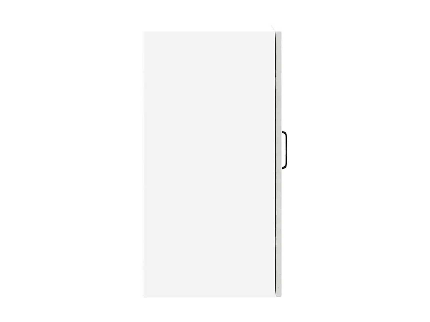 Armoire murale de cuisine gris béton bois d'ingénierie