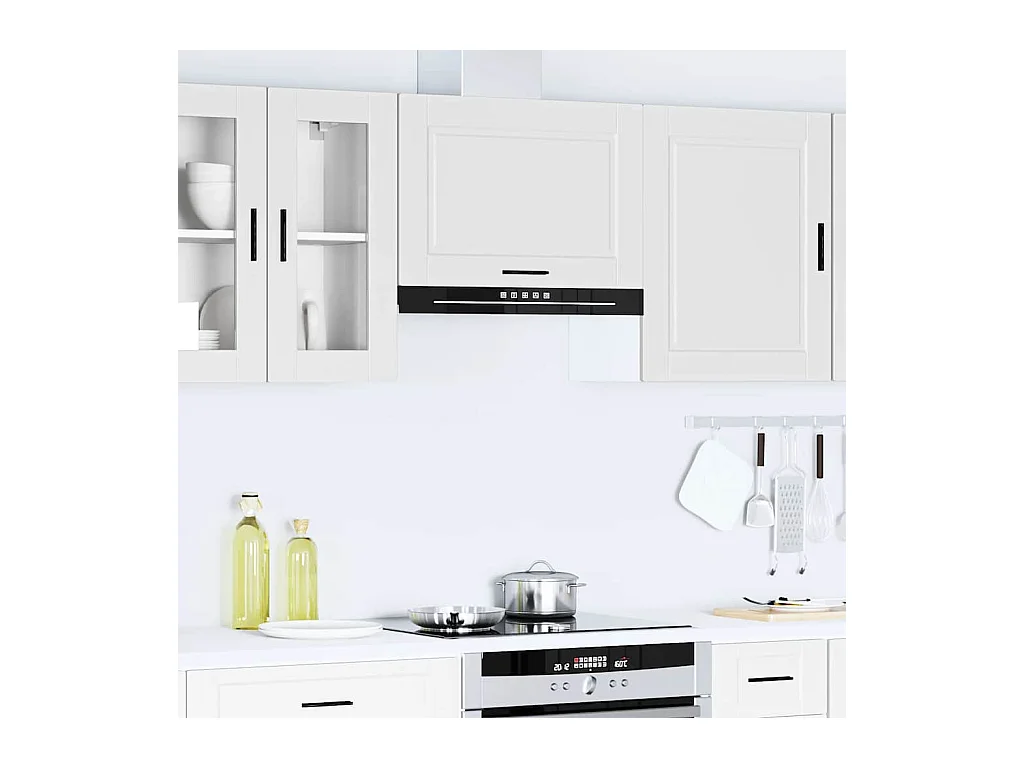 Mobile da cucina in legno ingegnerizzato bianco Porto