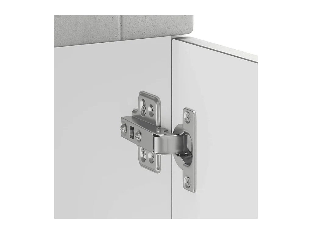 Mobile da cucina in legno ingegnerizzato grigio cemento